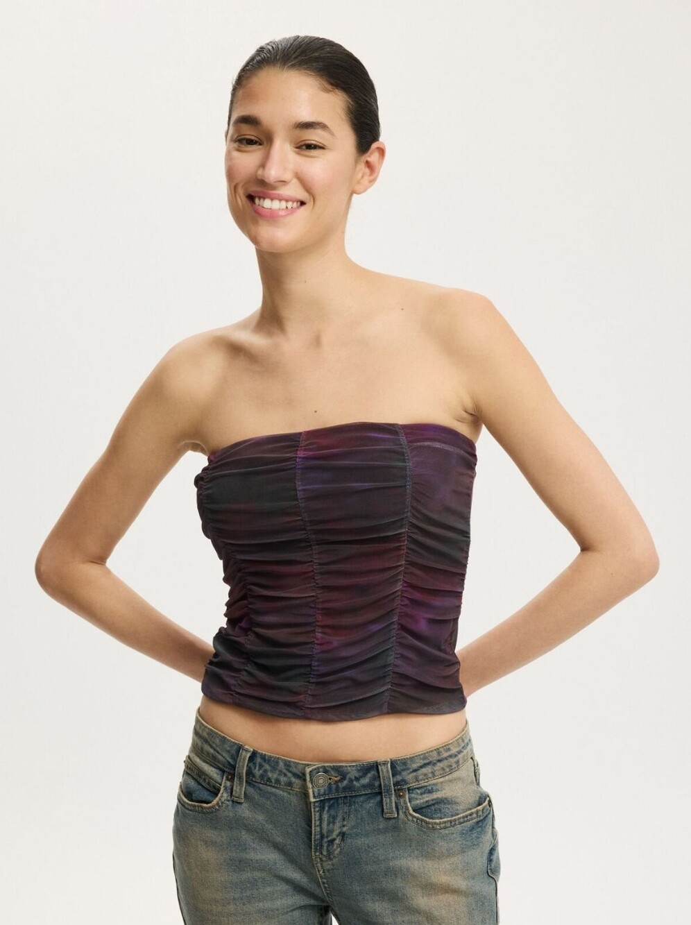 NWT Cotton On Cara Corset Bandeau Top